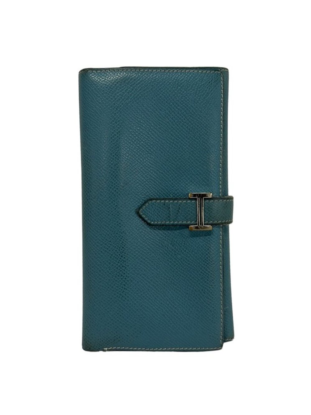 Hermes Wallet Bearn Dupri Blue Jean